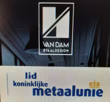 Logo Van Dam Staaldesign